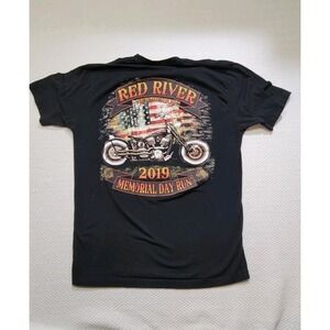 Red River NM Memorial Day Run 2019 Biker Rally Motorcycle T-Shirt USA Harley